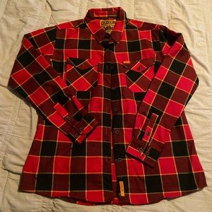 Woman’s leatherneck flannel by Dixxon size large, New!